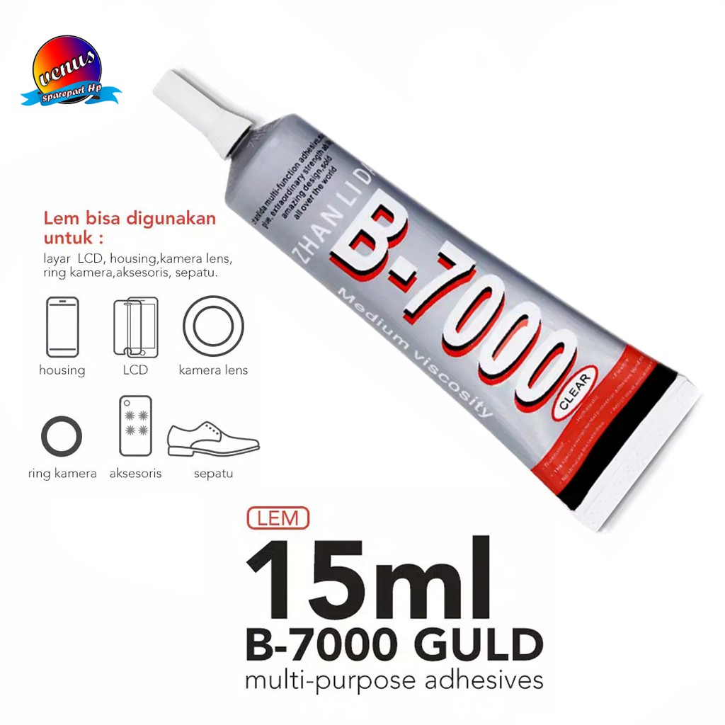 

LEM LCD TOUCHSCREEN / LEM SUNSHINE B7000 15ML MULTI PURPOSE ADHESIVE