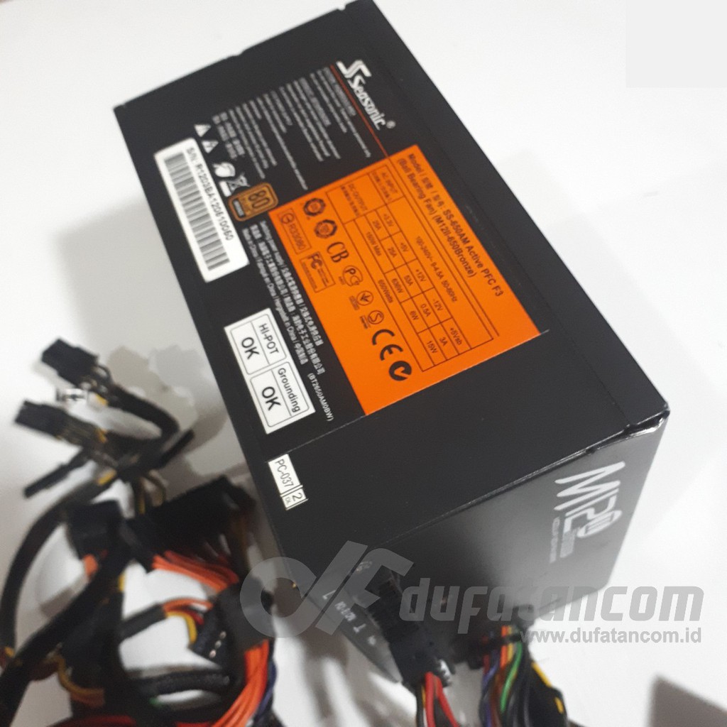 PSU Seasonic Pure 620W 80 plus Bronze