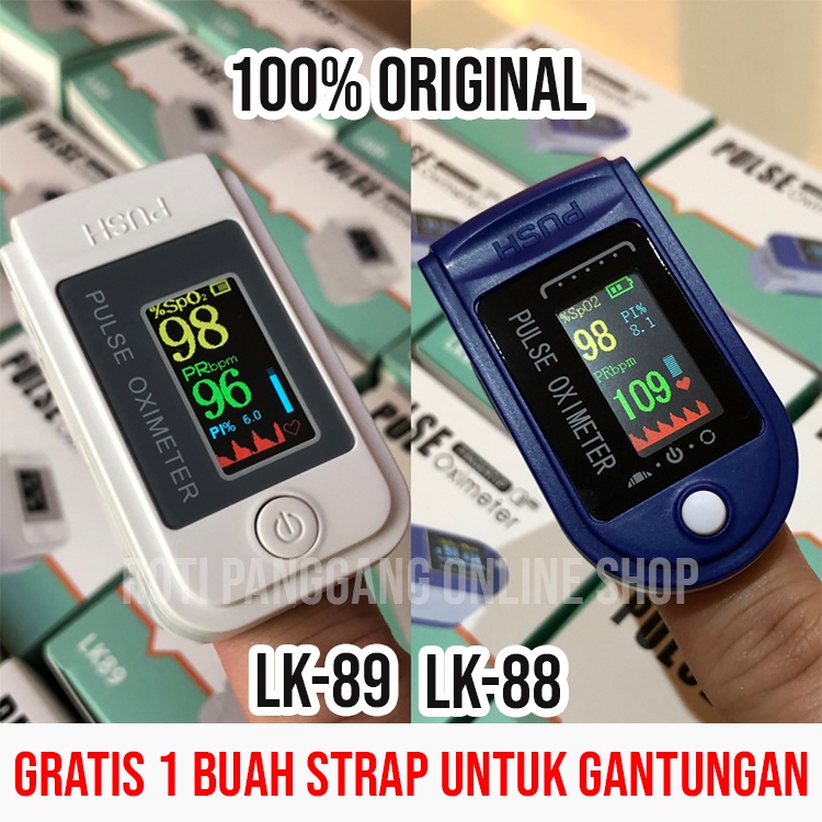 Oximeter Alat Pengukur Kadar Oksigen Dalam Darah OXYMETER LK89 LK88 LK 89 LK 88