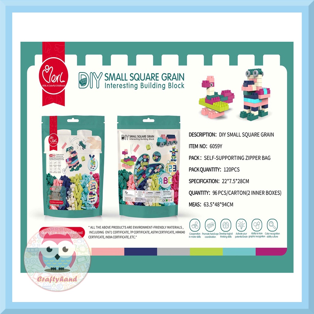 Lego 120pcs/mainan anak/puzzle