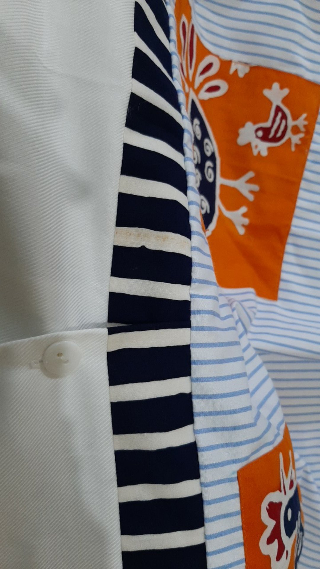 Kemeja Batik Ayam Lengan Panjang Biru Muda - Khakinata