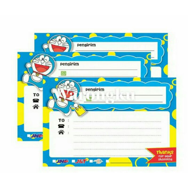 

STICKER SHIPPING LABEL / LABEL PENGIRIMAN ISI 20 LEMBAR