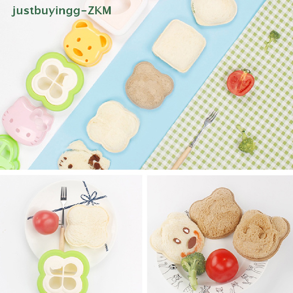 Cetakan Pemotong Roti Sandwich Bento Makan Siang Bentuk Teddy Bear