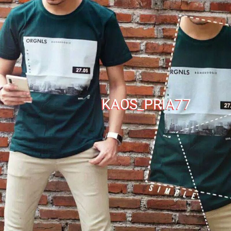 Baju Kaos Pria Bomboogie Kaos Pria Tebal Kaos Distro Terbaru