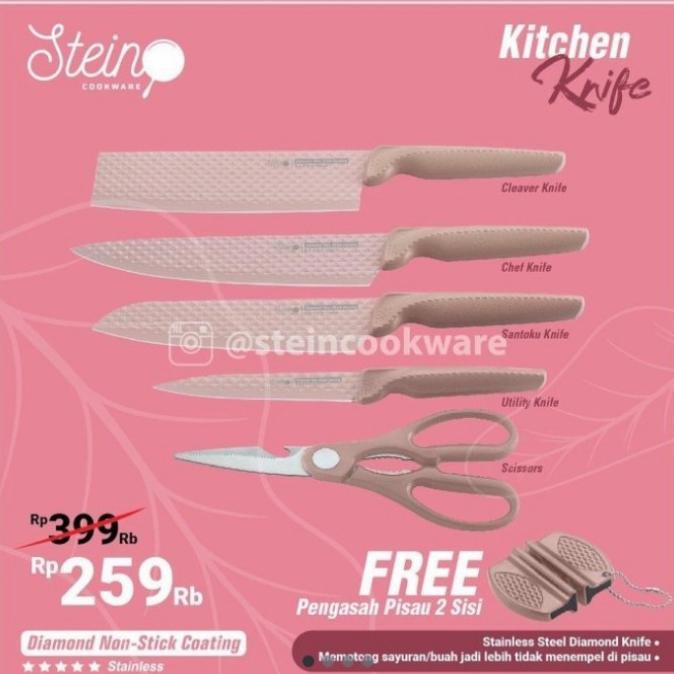 TERMRUAH  Stein Cookware Steincookware Knife set
