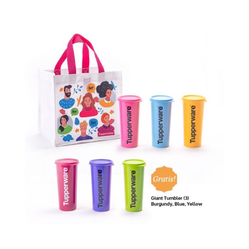 Tupperware SIX PACK WITH BAG