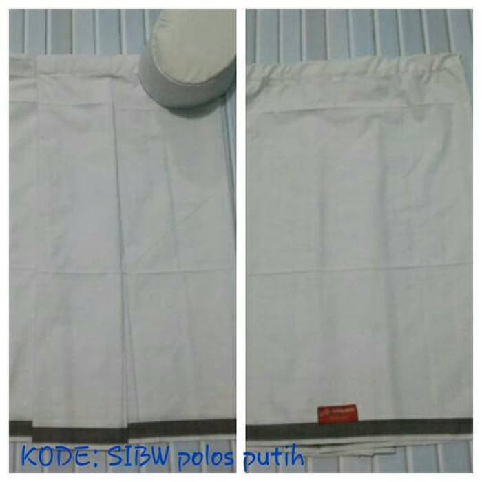 New Koko Jasko) Sibw  Sarung Anak Instan   Peci  Bagus Spesial Hitam Putih