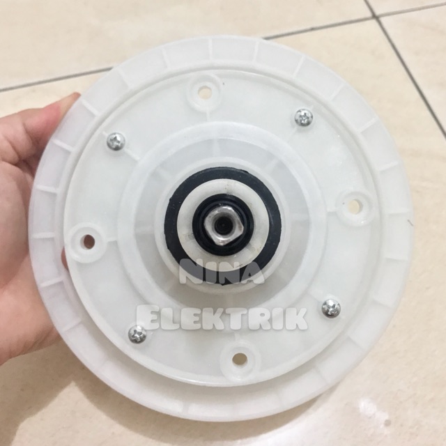 Gearbox Mesin cuci SHARP / REDUCER SHARP AS KOTAK PULLY BESAR DAN PULLY KECIL