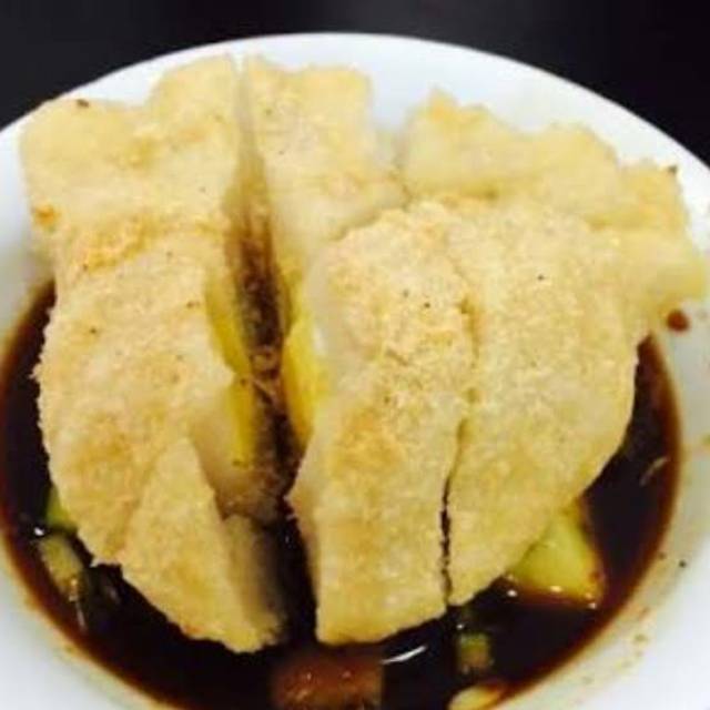 

Pempek kapal selam/isi telur besar