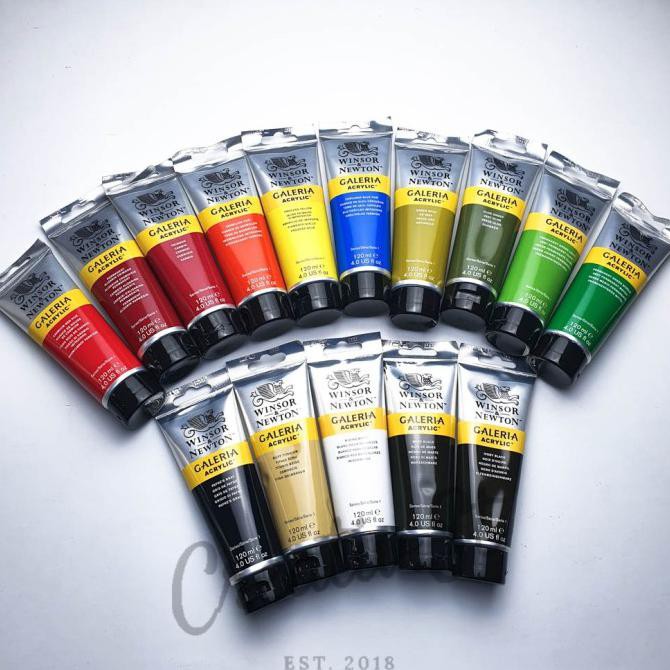 

Favorit] Winsor & Newton Galeria Acrylic 120Ml Part 1 - 095 Cad Red Hue