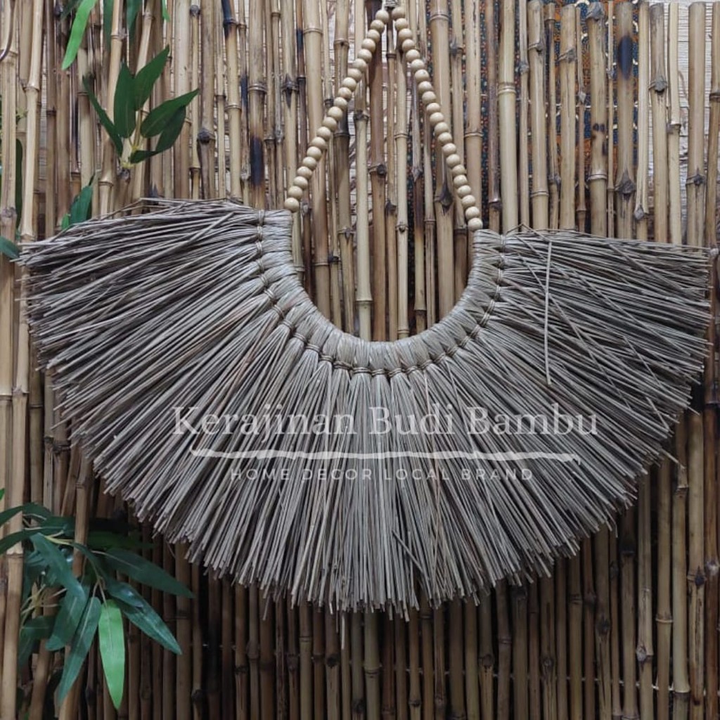 WALL DECOR MENDONG POLOS NATURAL DEKORASI DINDING RUMAH AESTETHICS