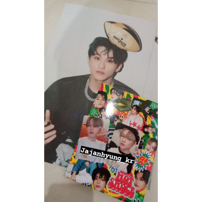 [READY] ALBUM NCT DREAM HOT SAUCE BORING UNSEALED CHENLE SET MARK PHOTOCARD PC