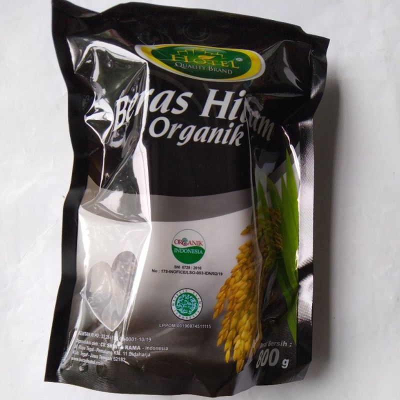 

Beras Hitam Organik 800 gr