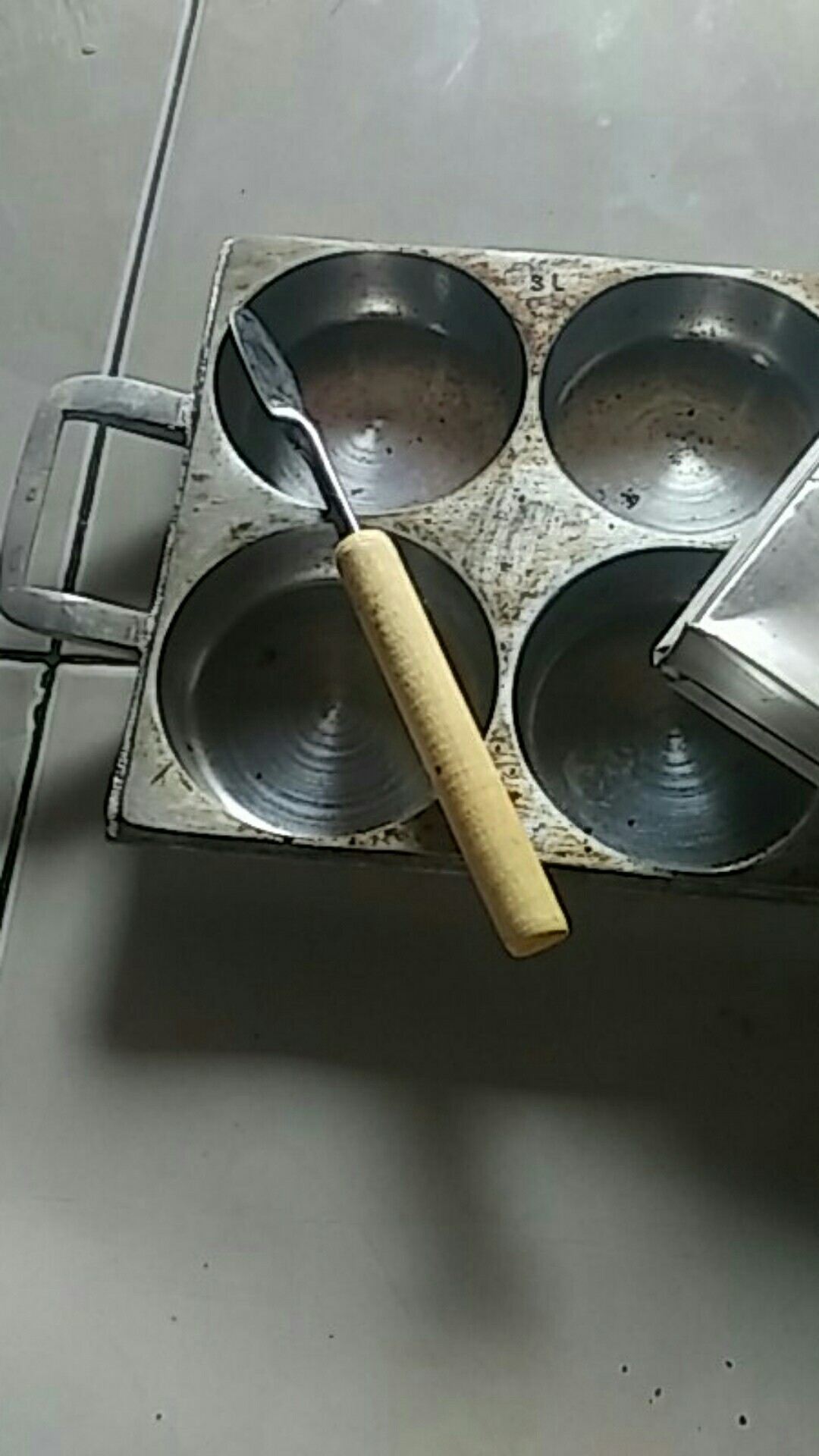 Cetakan Kue Martabak Mini Tebal Sl - Kue Lumpur - Kue Wingko - Kue Serabi + Tutup