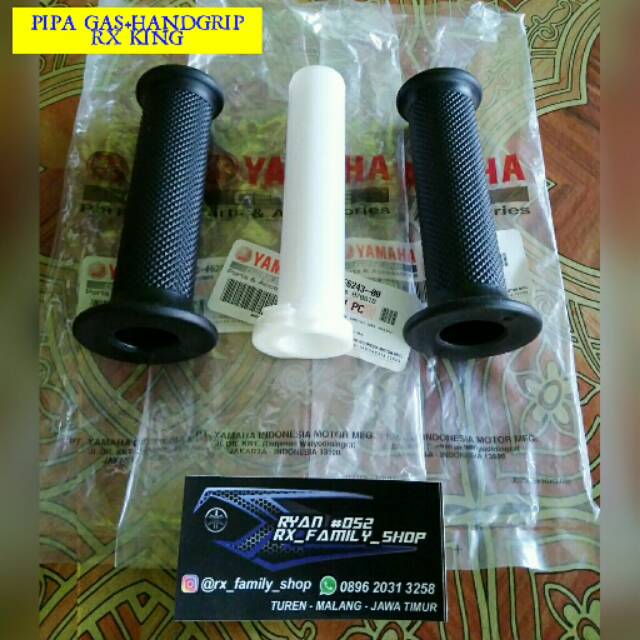 Pipa gas+handgrip rx king