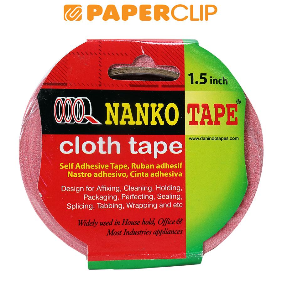 

LAKBAN LINEN / TAPE LINEN NANKO 36MM X 13M RED