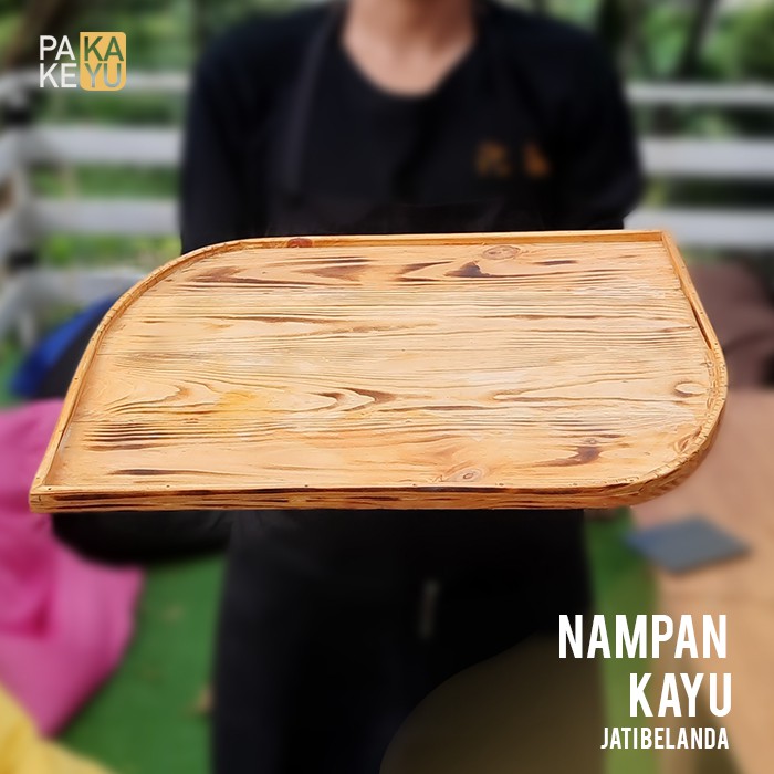 Nampan Kayu besar, Tray kayu besar, Baki Kayu besar