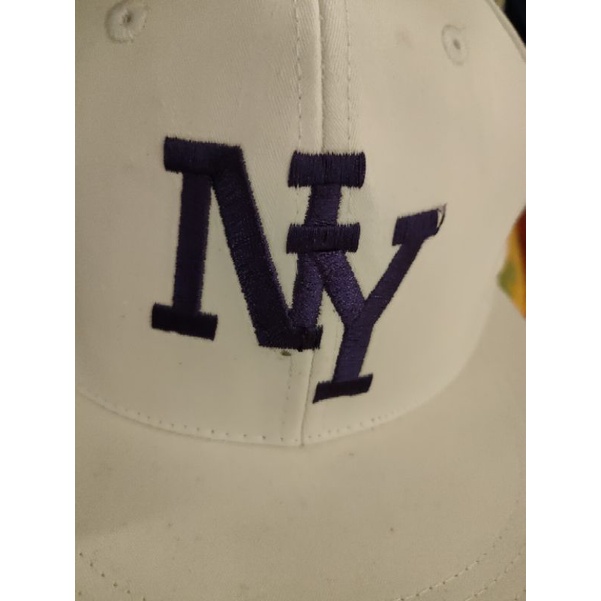Topi Snapback Putih NY new York Import 100% -pria
