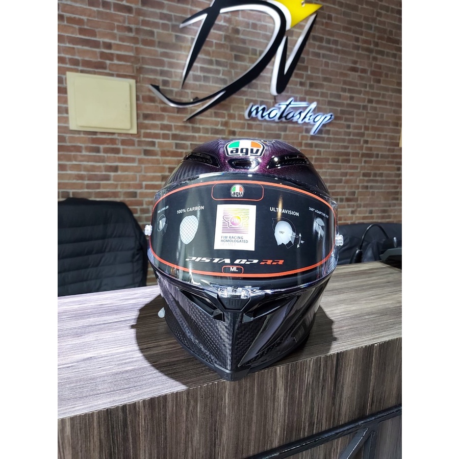 AGV Pista GPRR Iridium Carbon