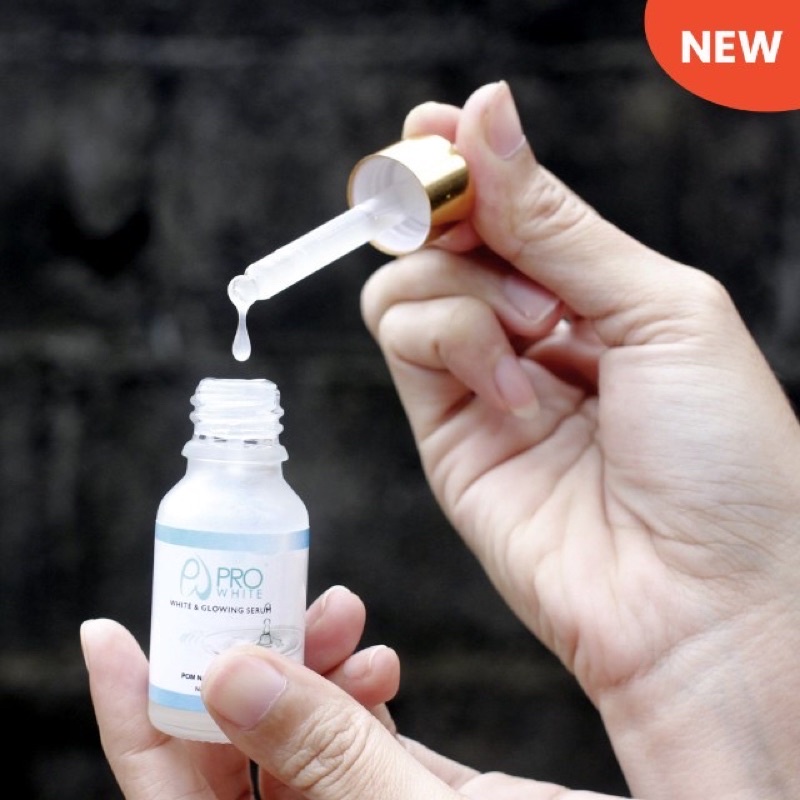 PROWHITE SKINCARE "White and Glowing serum" BPOM Original Produk (15ml)