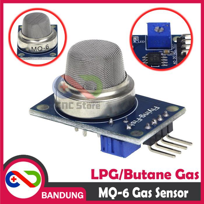 

Unik [CNC] Mq-6 Mq6 Lpg Lng Butane Gas Sensor Module For Arduino Uno Mega terbaik