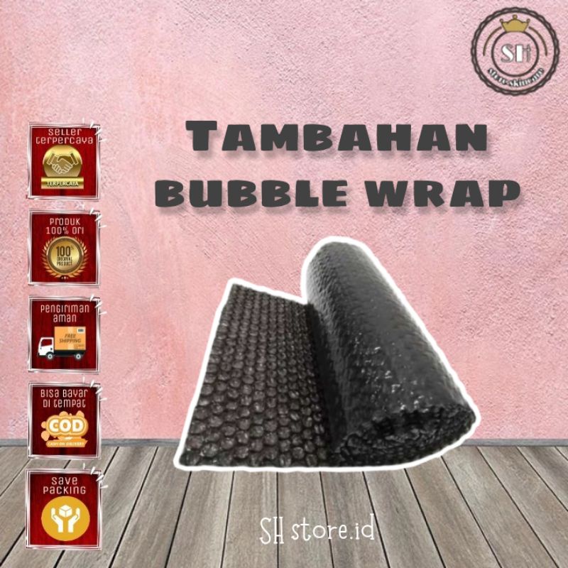 

Bubble wrap extra packing aman