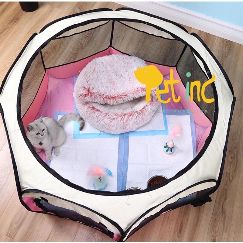 Portable cage for pet (dog, cat, rabbit)