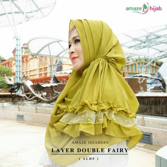 Aldf//tiara hijabers//amaze hijab//pashmina instan
