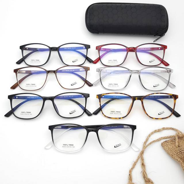 Kacamata Frame NIKE 100% TR90 3224 Size 53-16-142