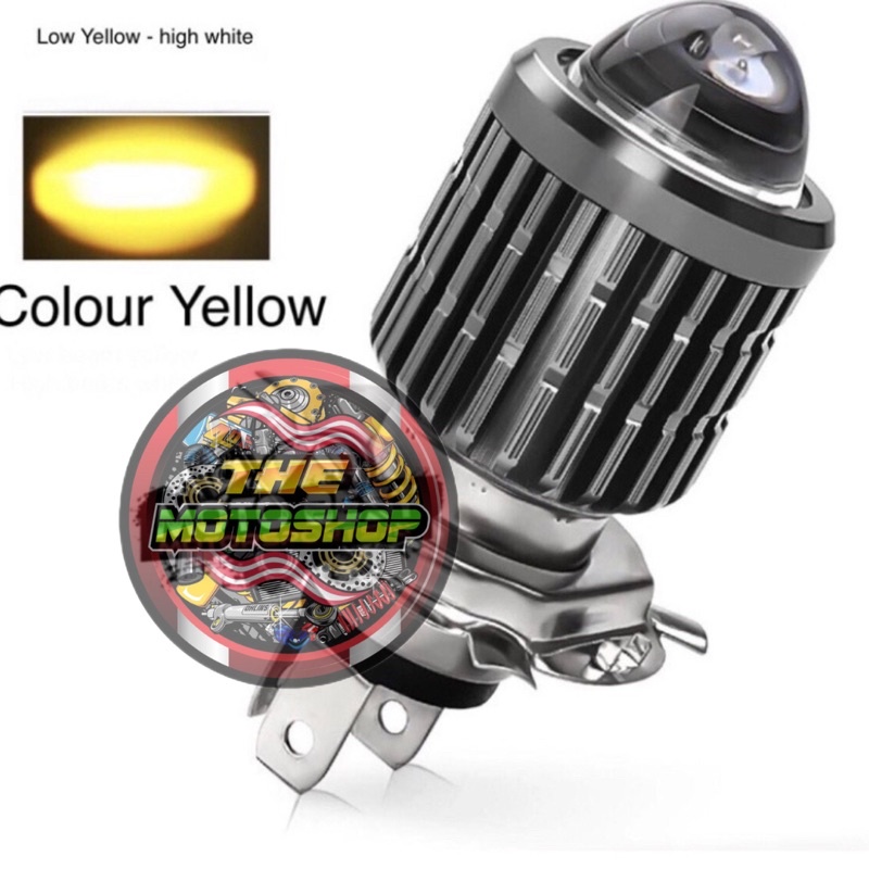 LAMPU LED H4 H6 H6 BA20D LASER BOHLAM LAMPU UTAMA LAMPU DEPAN MOTOR LED KAKI H4 MOTOR MOBIL