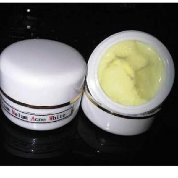 ➦ Cream malam acne white theraskin ℗