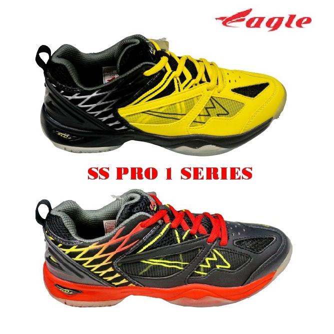 PROMO SEPATU EAGLE SS PRO 1 SERIES SEPATU BADMINTON NEW ORIGINAL AU DFG4546D6H