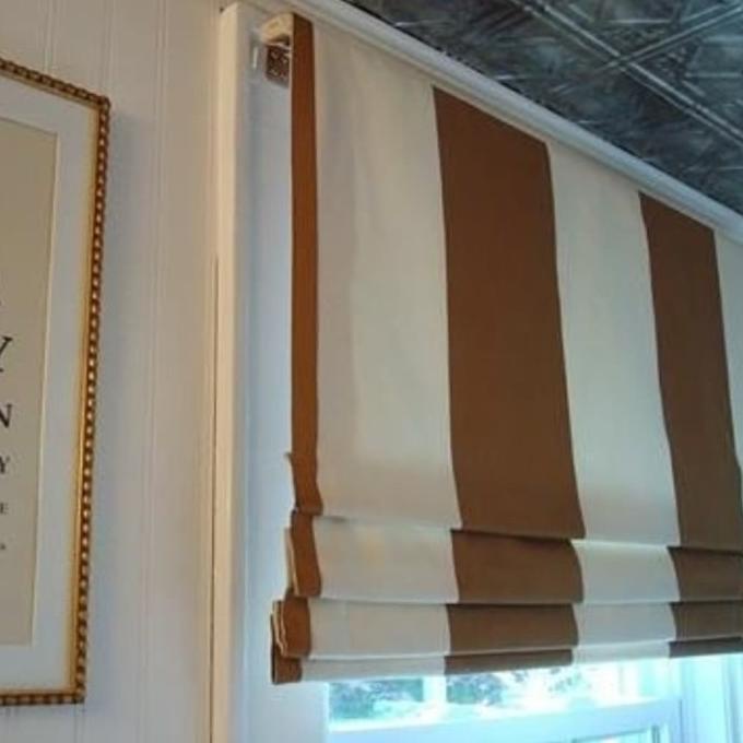 roman shade / tirai lipat / gorden