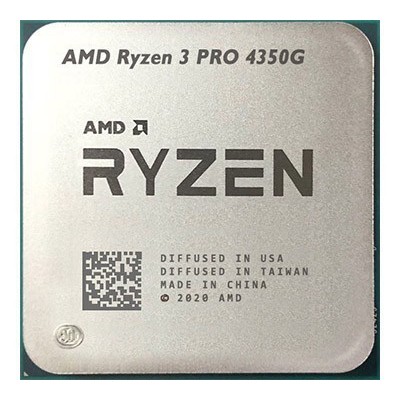 AMD RYZEN 3 Pro 4350G TRAY with Fan