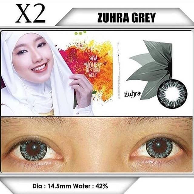 Softlens x2 zuhra grey