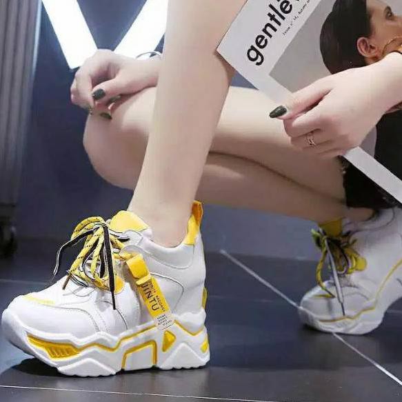 FLASHSALEϟ Sepatu Jintu Korea Snekers Import Wanita Pria Sepatu Running Sport Murah Sneakers Sekolah