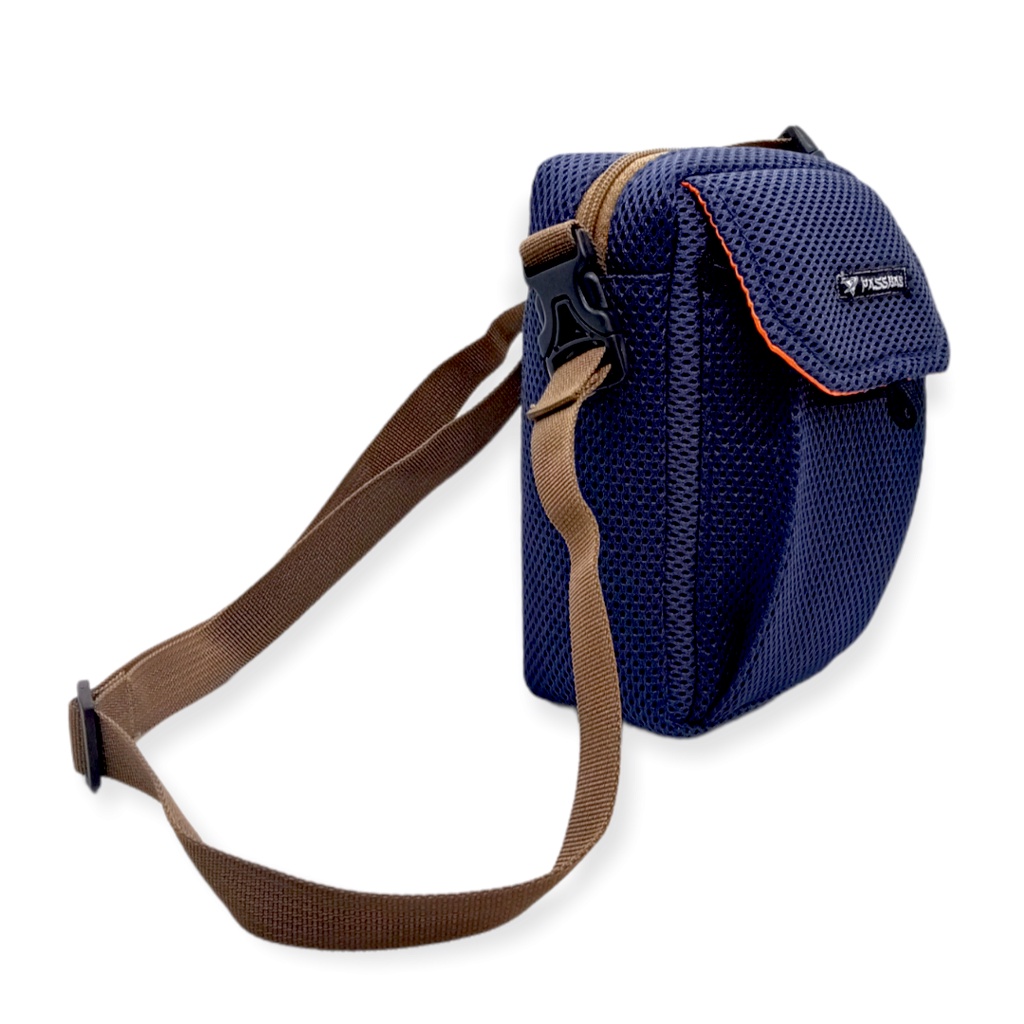 PASSBAG SPORT - Tas Selempang Pria Wanita MIni Police Style Waistbag Branded Original Passbag