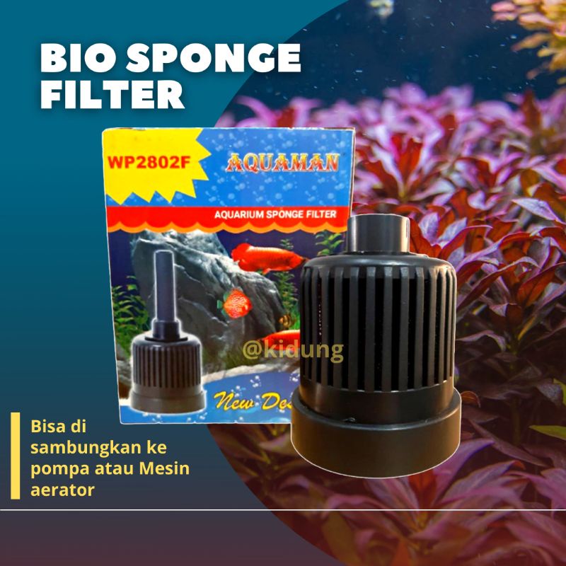 Filter Aquarium Mini Aquaman 2802F Bio Sponge
