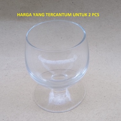 Gelas Wine Miniatur / Miniatur Wine Glass Clear / Gelas Kecil