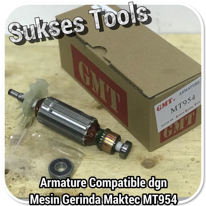 gmt   armature mesin gerinda maktec mt 954 angker mt954