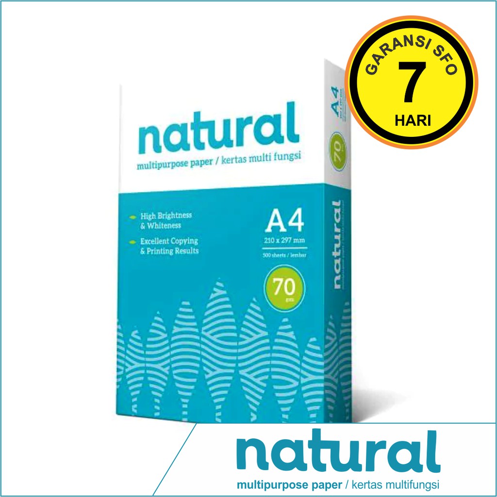 

Kertas HVS A4 70 gsm - Natural