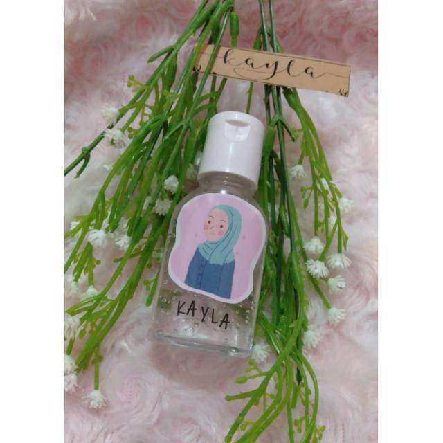 

Hanssanitizer gel/ custom nama/ ukuran 30 ml