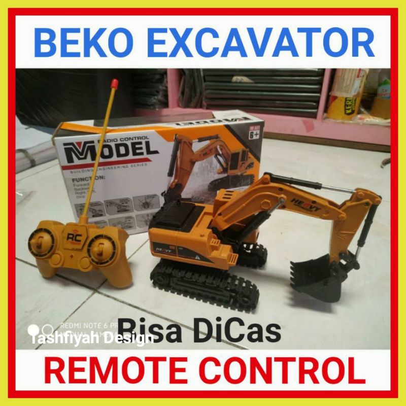 Mainan Anak Excavator mobil exavator beko remote control