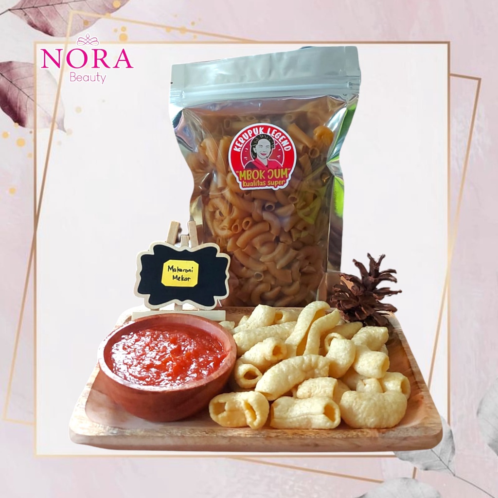 

Cemilan Kerupuk Mentah Kering / Krupuk Makaroni Mekar //murah