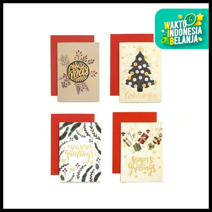 

Produk Terbaru - Paket Isi 4 Kartu Natal / Christmas Card Harvest - Bright Med Xmas