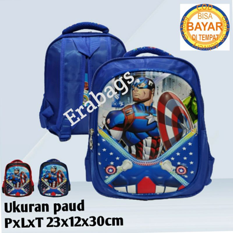 Tas Ransel Anak TK Paud Cowo Timbul 43977B7