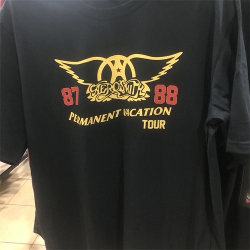 Aerosmith Permanent Vacation Tour Tshirt