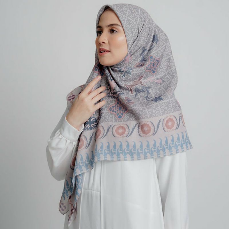 ELZATTA - KANARA JAIPUR / SCARF MOTIF CANTIK PREMIUM