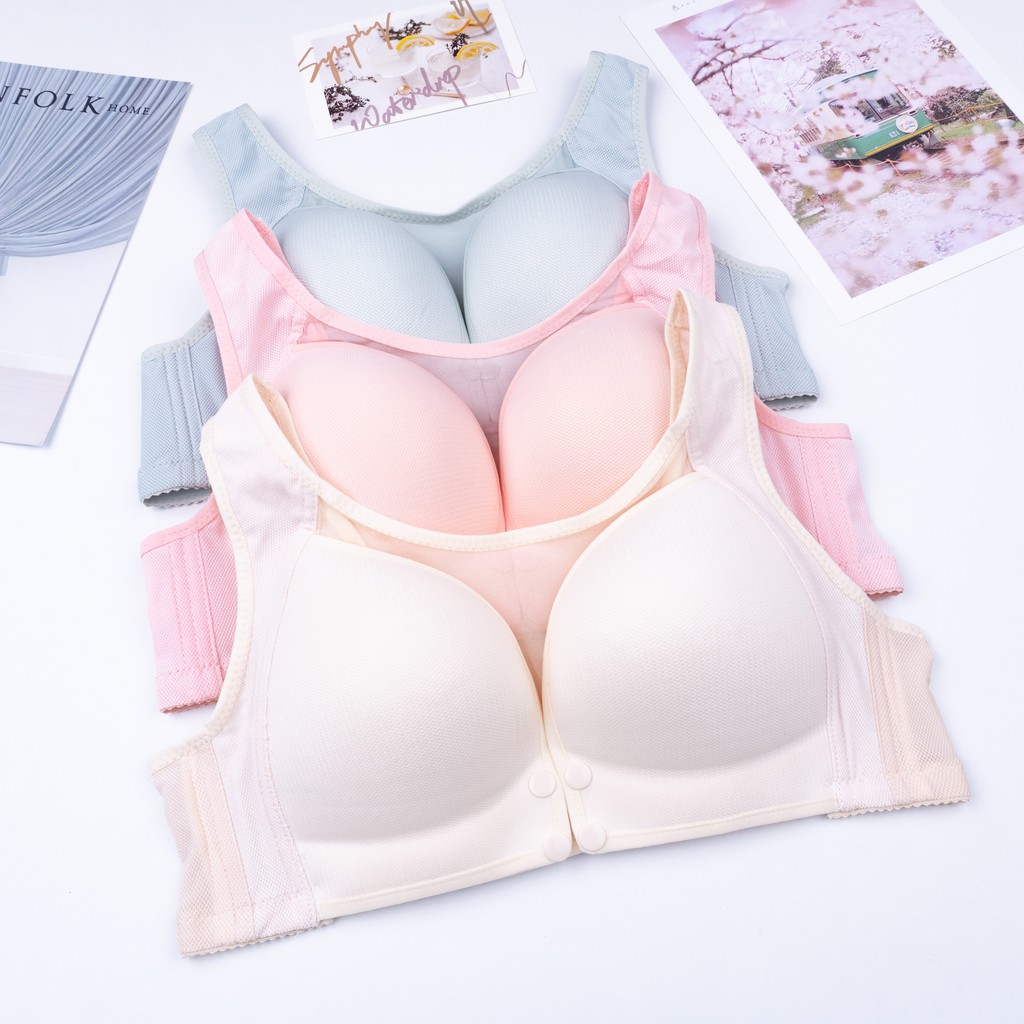 BEE - Bra Bh Menyusui Nursing Bra Tanpa Kawat / Maternity Bra / Bra Ibu Hamil JIENILAN