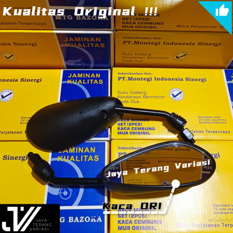 SPION SUZUKI SATRIA FU ORI MONTEGI KACA ORIGINAL